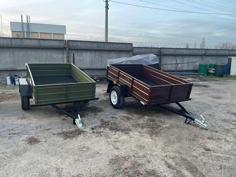 Купити причіп одновісний від виробника Дніпро-200х130х40 та інші моделі Радомишль - зображення 1