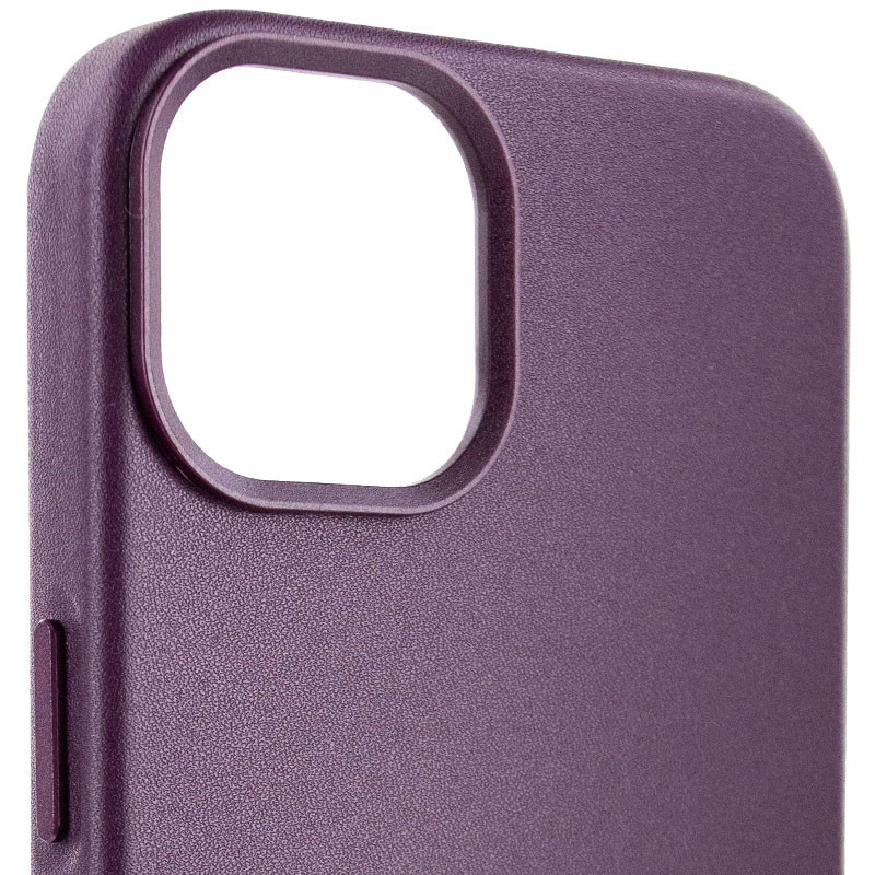 Кожаный чехол Leather Case (AA Plus) with Magnetic Fit для Apple iPhone 14 (6.1") Херсон - изображение 3