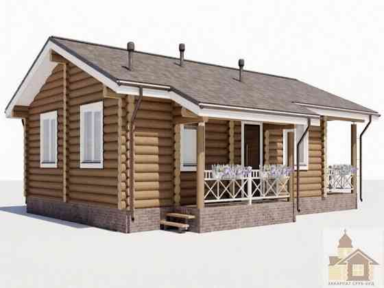 Зруб з рубленої колоди «Букова Тиша» Одеса