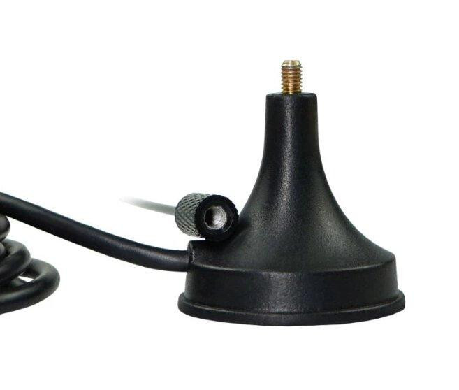 Антенна двухдиапазонная 136-174MHz/400-520MHz 3dBi, до 25W, RG174 3 м SMA-female, на магните, для ра Дніпро - зображення 4