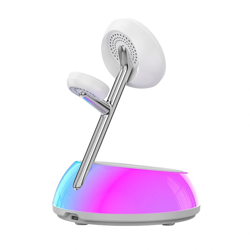 БЗУ WIWU Wi-W036 Aurora 3 in 1 wireless charger Херсон - зображення 4