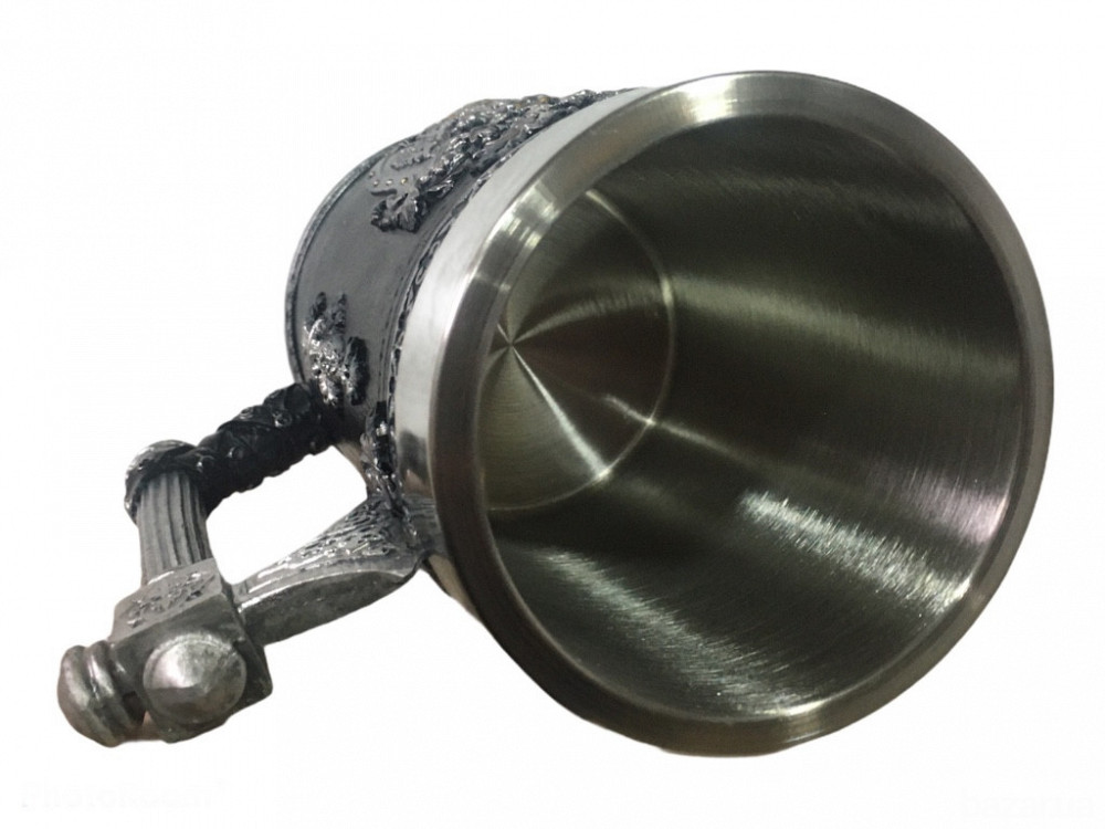 Кружка Чашка 3D Skull Mug Череп Пивная кружка Двуглавый Орёл Київ - зображення 5