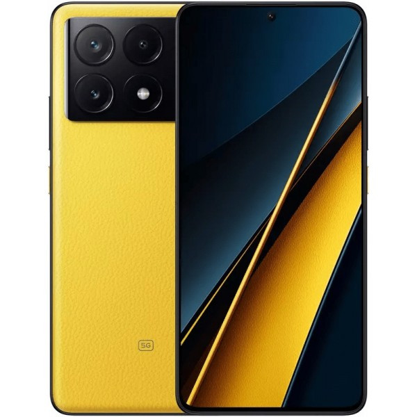 Смартфон Xiaomi Poco X6 Pro 5G 8/256GB NFC Yellow Global UA (Код товару:35137) Харків - зображення 1