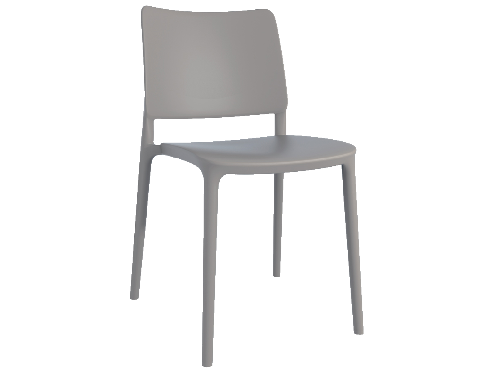 Стул Papatya Joy-S серо-коричневый Киев - изображение 1