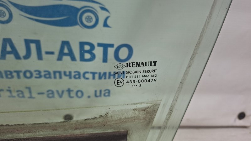 Стекло двери переднее левое Renault Megane 3 1.5 DIESEL K9K 2008 (б/у) Київ - зображення 2