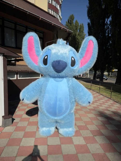 Костюм Стич надувной аниматору 250 см детские праздники, корпоративы Київ - зображення 5