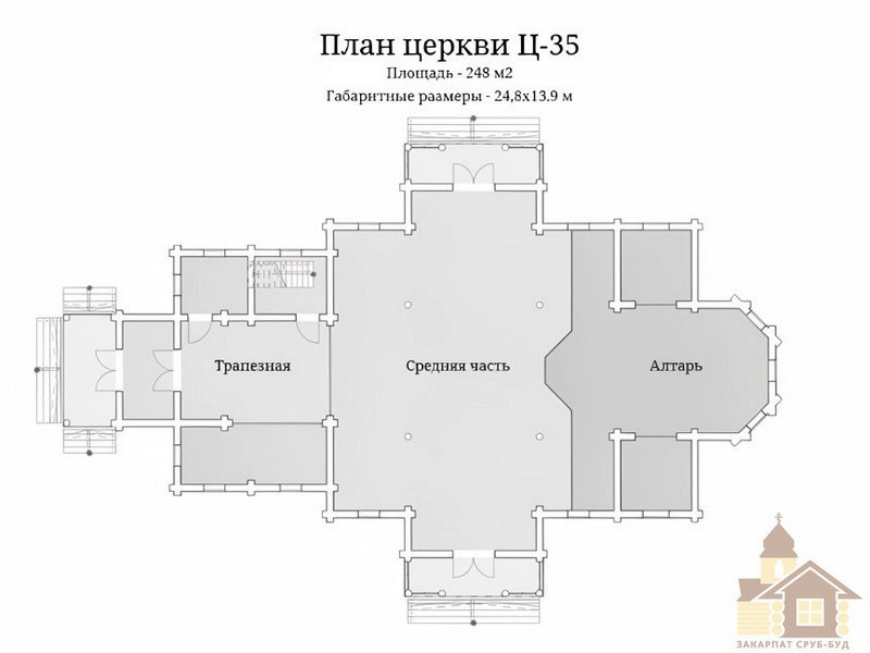 Будівництво деревяних церков та зрубів під ключ Одеса - зображення 3