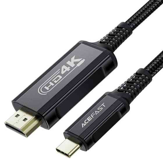 Дата кабель Acefast C1-10 USB-C to HDTV (1.8m) Херсон