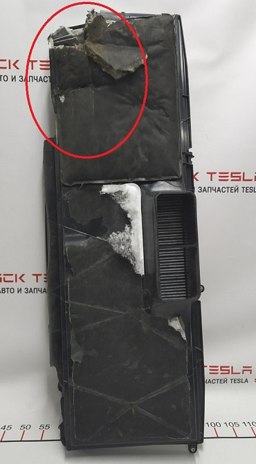 Фильтр воздушный салона гиппоаллергенный (HEPA) в сборе с повреждением Tesla model X 1045566-00-H Київ - зображення 2