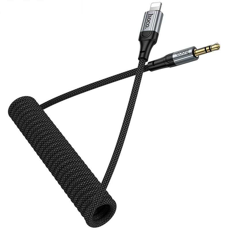 Аудио кабель Aux Hoco UPA33A Nuevo (Lightning to AUX 3.5mm) (1.5m) Херсон - зображення 3