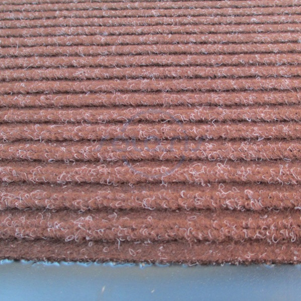 Коврик полипропиленовый на основе ПВХ с ворсом серый Київ - зображення 1