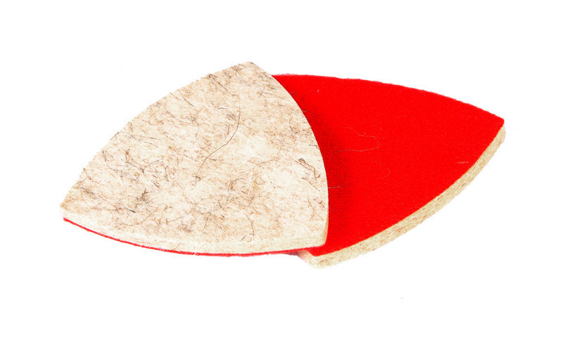 Насадка полировальная на липучке из натурального войлока мягкая влагостойкая для реноватора MASTERTO Харьков - изображение 1