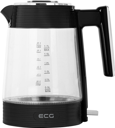 Электрочайник EСG RK 1750 Stripe 1.7 л черный Киев - изображение 6