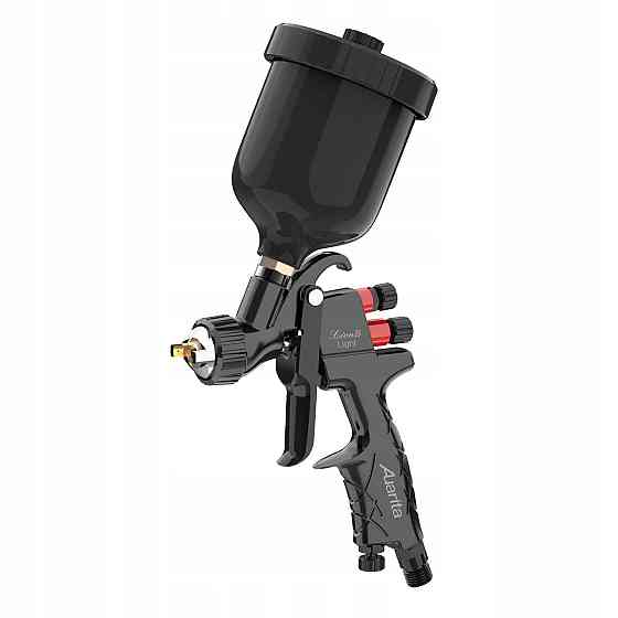 Пистолет окрасочный пневматический LVMP верх.пласт.бачок 250мл, форсунка-1,2мм AUARITA LION-B-LIGHT- Харків