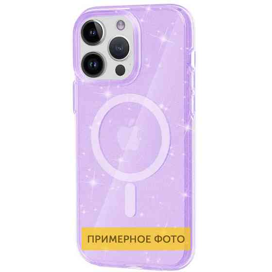 Чехол TPU Galaxy Sparkle (MagFit) для Apple iPhone 16 Pro (6.3") Херсон