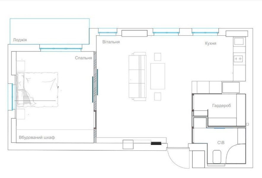 Без комісії здам 2-кім ЖК Бруклін Ямська, 52 Киев - изображение 12