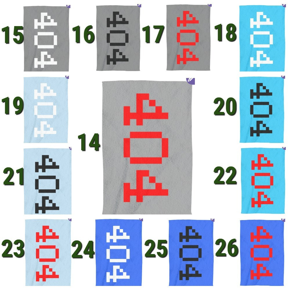 Рушник з принтом 404 Одеса - зображення 1