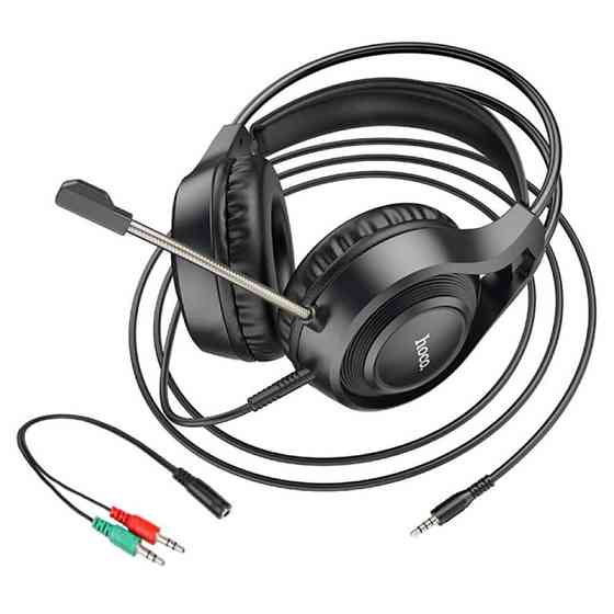 Накладные наушники Hoco W106 Tiger (3.5mm+3.5mm/1.8m) Херсон