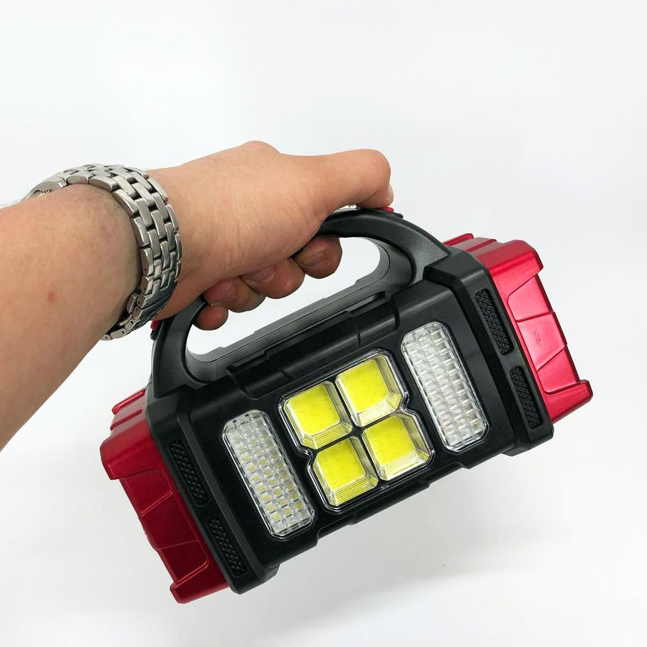 Ліхтар кемпінговий з сонячною панеллю та повербанком HB-1678 Луцк - изображение 3