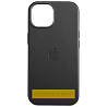 Кожаный чехол Leather Case (AAA) with MagSafe and Animation для Apple iPhone 16 Plus (6.7") Херсон