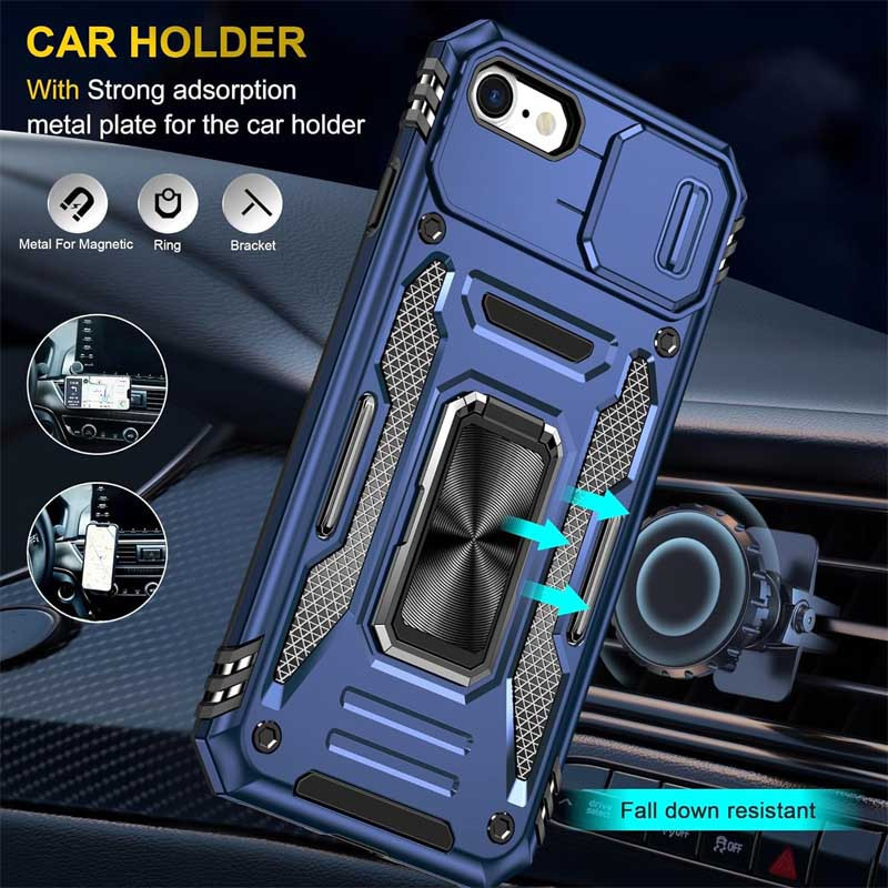 Ударопрочный чехол Camshield Army Ring для Apple iPhone 7 / 8 / SE (2020) (4.7") Херсон - изображение 4