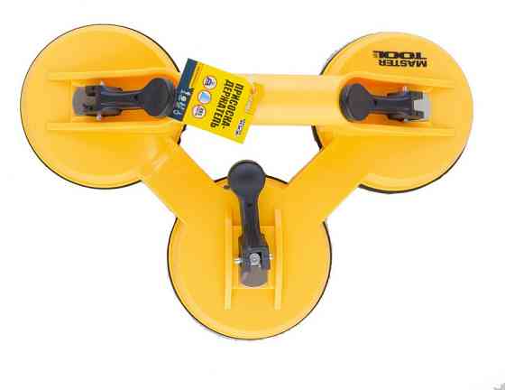 Держатель для стекла MASTERTOOL вакуумный Ø 125 мм 3в1 160 кг ABS пластик 14-0903 Харків