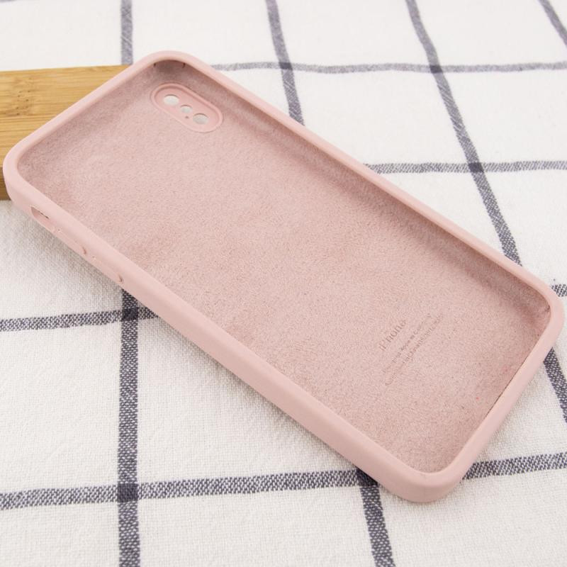 Чехол Silicone Case Square Full Camera Protective (AA) для Apple iPhone X / XS (5.8") Херсон - изображение 6
