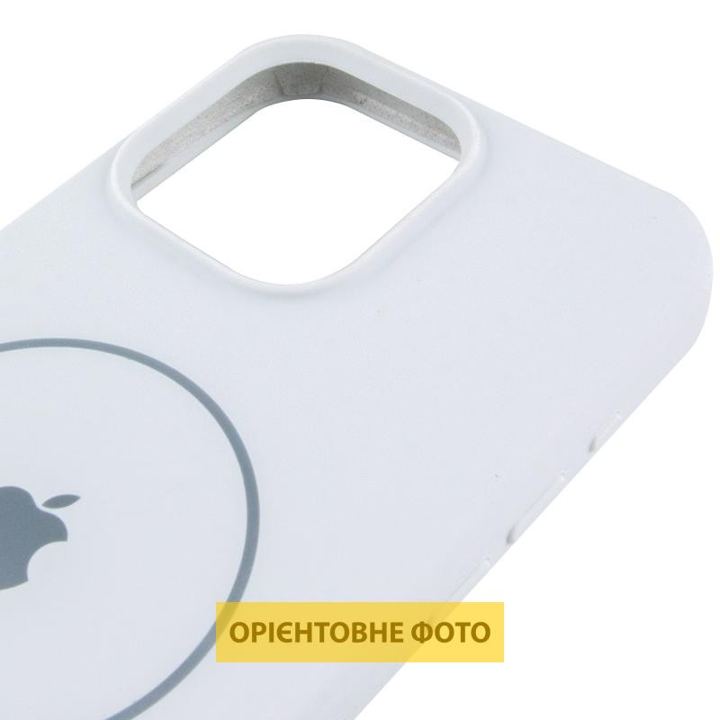 Чехол Silicone Case Full Protective (AA) V2 with MagSafe для Apple iPhone 16 (6.1") Херсон - зображення 4