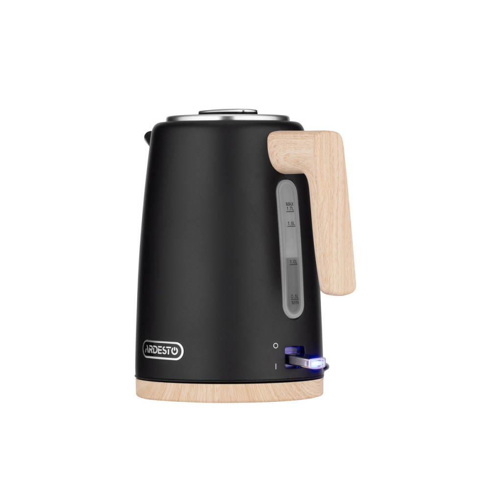 Электрочайник Ardesto EKL-F420BWD 1.7 л черный Киев - изображение 4