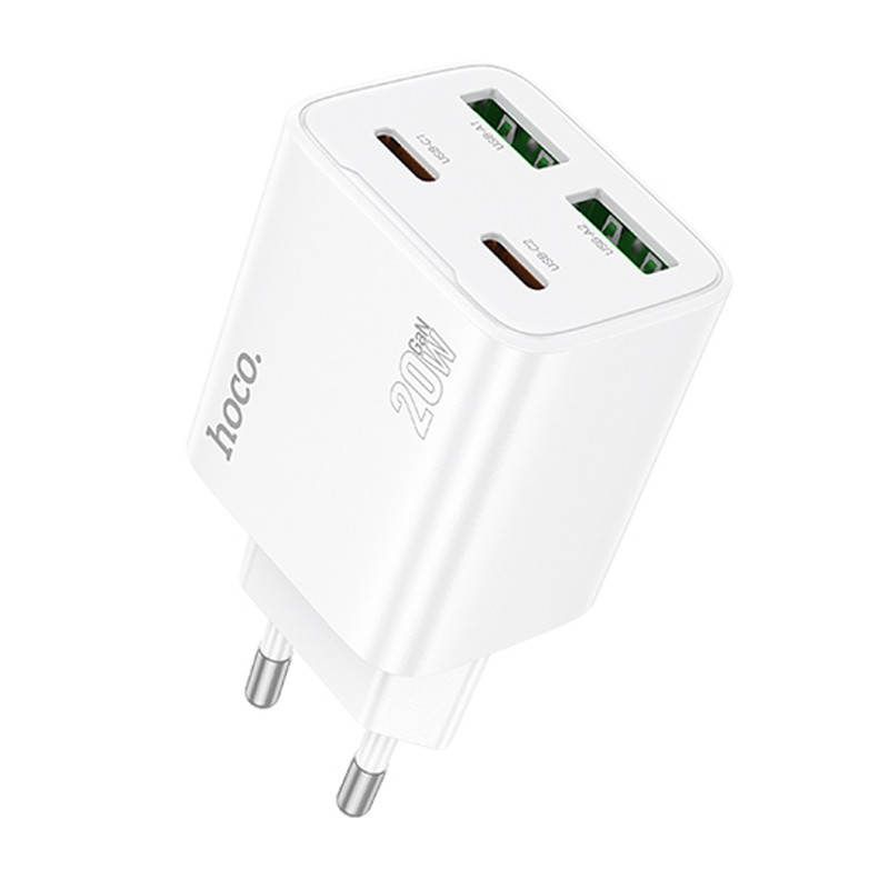 СЗУ Hoco N55 Fundador PD20W four-port (2USB-A/2C) Херсон - зображення 1