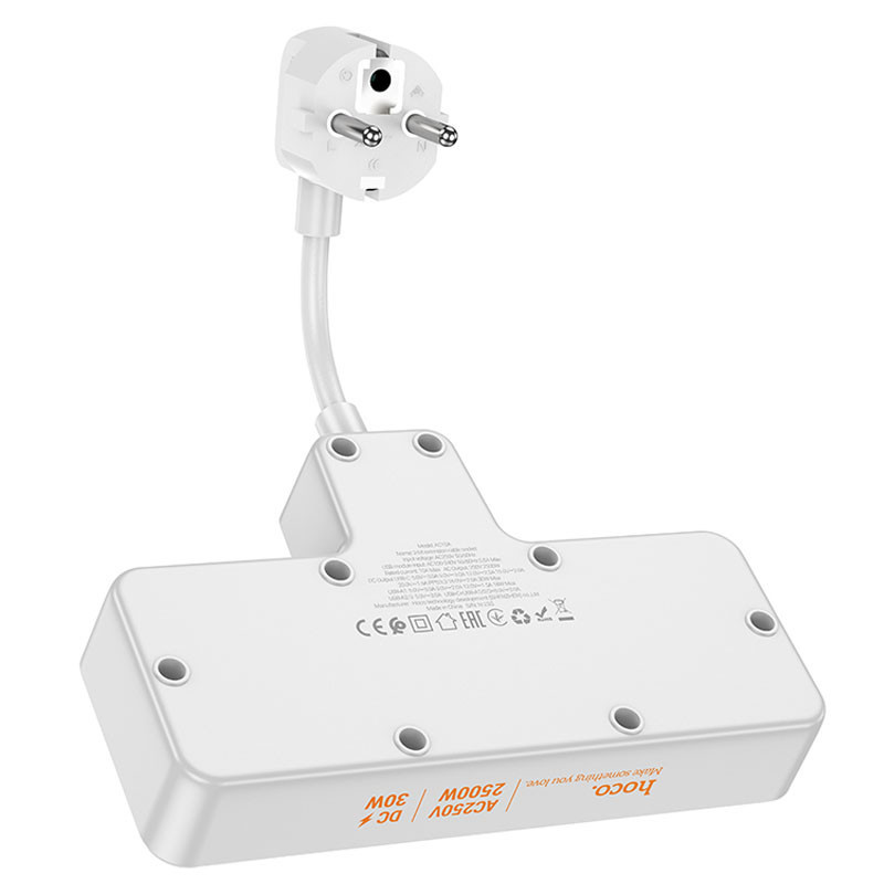 СЗУ Hoco AC12A Reise (PD30W/1C3A) +Socket Херсон - изображение 2