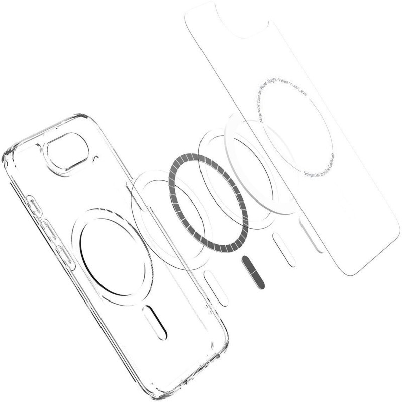 Чехол SGP Ultra Hybrid (MagFit) для Apple iPhone 16e (6.1") Херсон - зображення 7