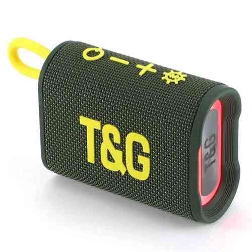 Колонка портативная Bluetooth T&G TG396 green зеленая Київ