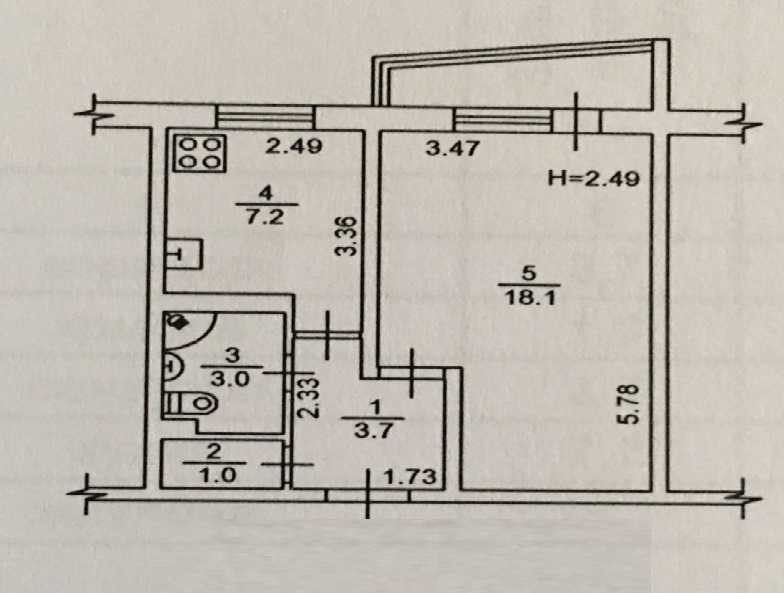 продажа 1-к квартира Киев, Подольский, 51000 $ Киев - изображение 12