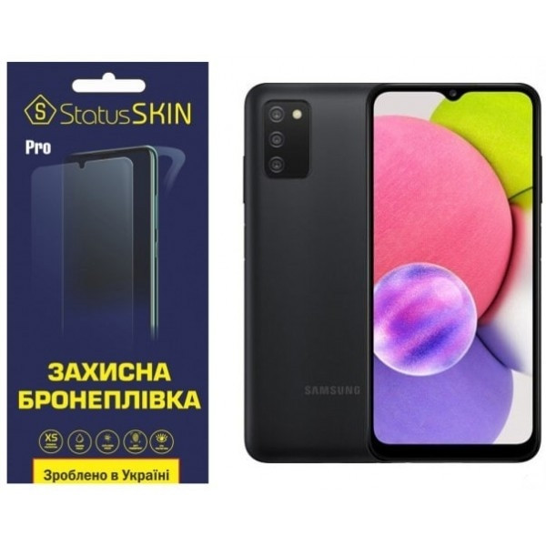 Поліуретанова плівка StatusSKIN Pro для Samsung M02/M02s/M12/A02/A02s/A03/A03s/A03 Core/A04/A04e/A04 Харьков - изображение 2