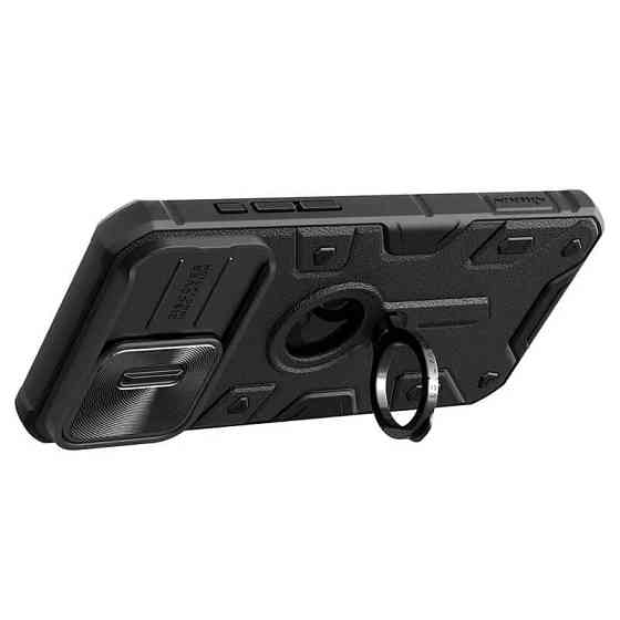 TPU+PC чехол Nillkin CamShield Armor (шторка на камеру) для Apple iPhone 15 Pro (6.1") Херсон