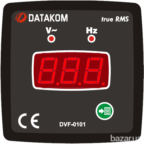 DATAKOM DM-0101 Мультиметр, 1 фаза, 72x72mm Київ - зображення 1