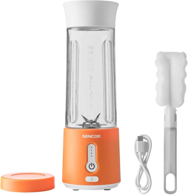 Фитнес-блендер аккумуляторный Sencor SBL133OR 150 Вт оранжевый Киев - изображение 4