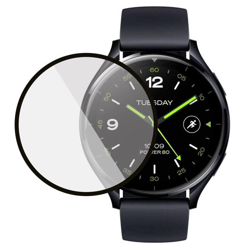Полимерная пленка 3D (full glue) (тех.пак) для Xiaomi Watch 2 Херсон - изображение 1
