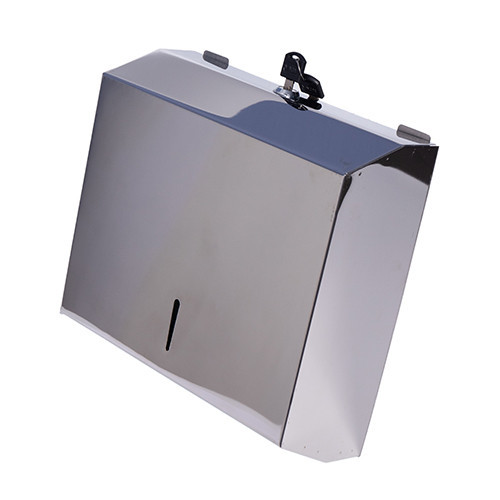 Держатель полотенец бумажных в пачке V-сложения глянцевый, нерж. сталь Київ - зображення 3