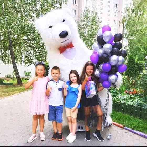 Білий ведмідь Кам’янське замовити мішку аніматора на день народження. Кам'янське (Дніпродзержинськ)