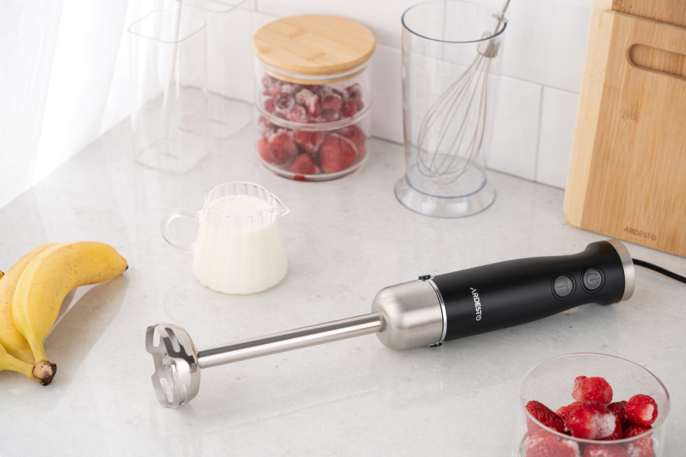 Блендер погружной Ardesto HBG-600BWH 600 Вт черный Київ - зображення 4