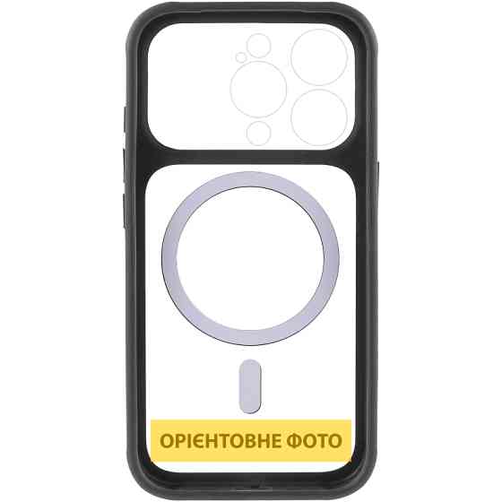 Чехол TPU+PC GETMAN Moon Clear with MagSafe для Apple iPhone 13 Pro Max (6.7") Херсон