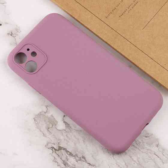 Чехол Silicone Case Full Camera Protective (AA) NO LOGO для Apple iPhone 12 (6.1") Херсон
