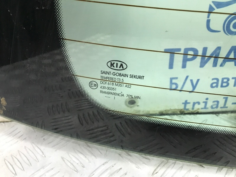Стекло крышки багажника Kia Ceed ED 1.6 DIESEL D4FB 2006 (б/у) Київ - зображення 4