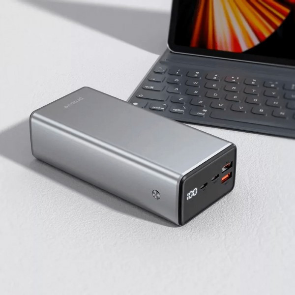 Power Bank Proove Metalskin 65W 30000mAh Gray (PBM365210004) (Код товару:38073) Харків - зображення 3