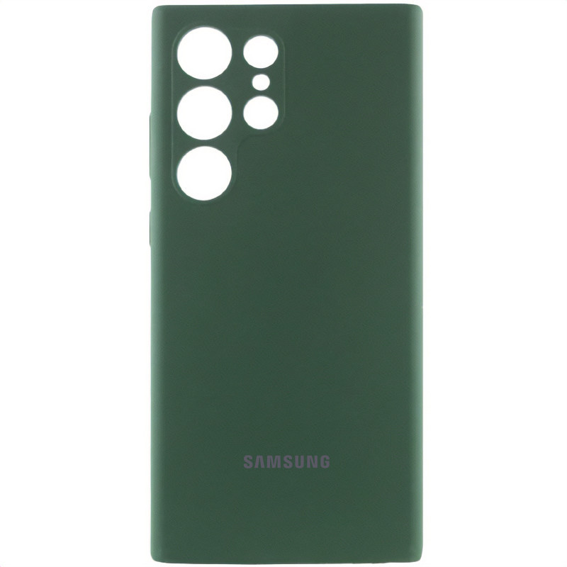 Чехол Silicone Cover Lakshmi Full Camera (AAA) with Logo для Samsung Galaxy S23 Ultra Херсон - зображення 1