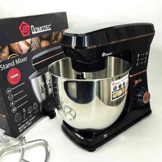 Миксер планетарный Domotec R-6673 1200 Вт черный Киев