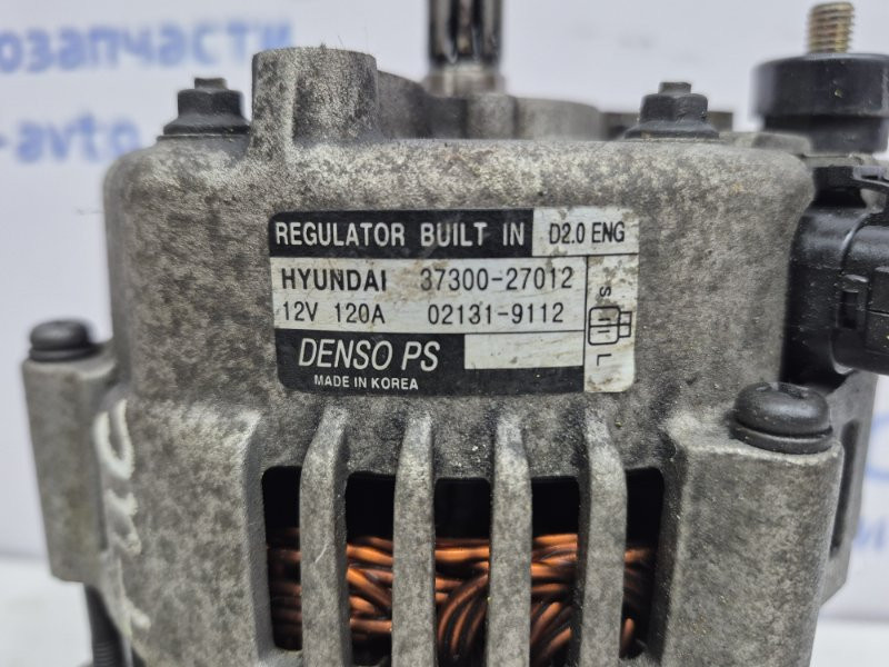 Генератор Hyundai Tucson JM 2.0 DIESEL D4EA 2004 (б/у) Киев - изображение 6