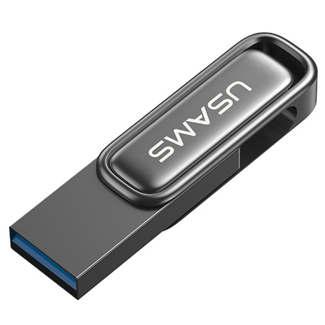 Флеш накопитель USAMS US-ZB330 USB3.0 Zinc Alloy Rotating Flash Drive 16Gb Херсон - зображення 4